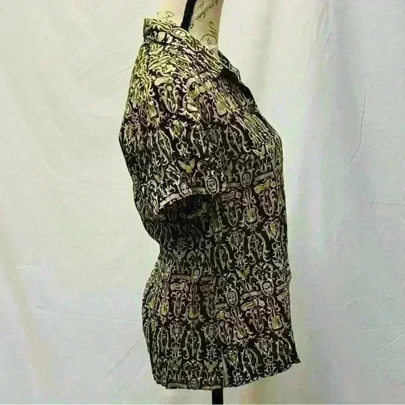 Harley Davidson Women's Short Sleeve Button Down Shirt Size Small - Picture 6 of 13